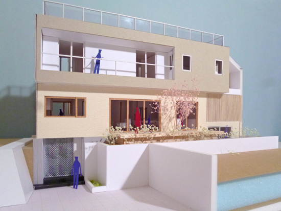 太陽の光を感じる家 1/50模型 | 東京の建築家 設計事務所アーキ